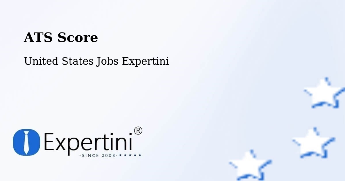 Resume ATS Score & Job Description Match Tool – Paulding - United States Jobs Expertini